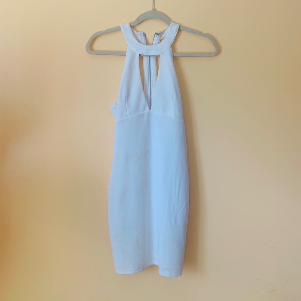 White DNA Dress